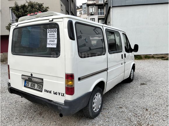 2000 model TRANSİT  LX AYNALAR OTOMATİK Büyük Motor 5+1 Sıfır Vizeli 