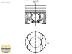 MERCEDES VİTO PİSTON SEGMAN