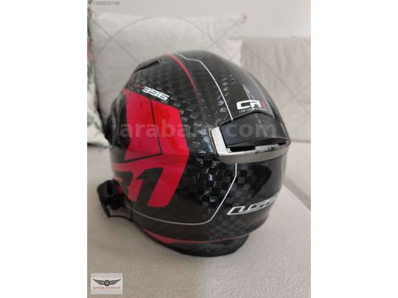 orjinal Carbon kask LS2 + intercom