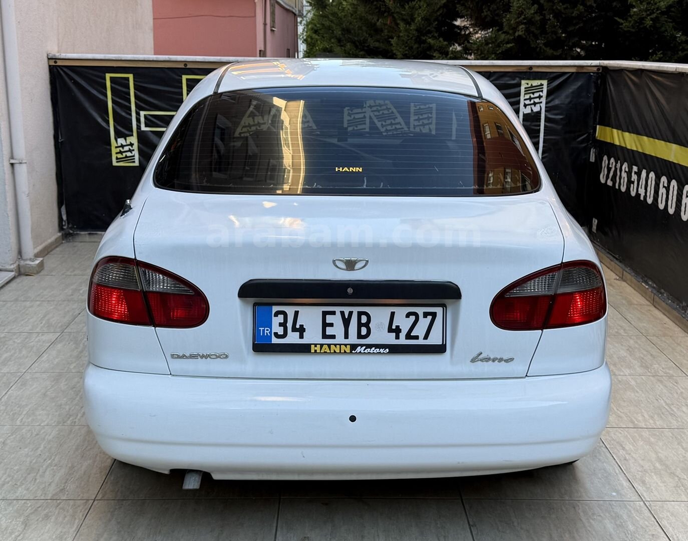 Galeriden Daewoo Lanos 1.6 SX 1998 Model İstanbul 302.000 km Beyaz 4