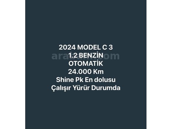 Galeriden Citroen C3 Ankara