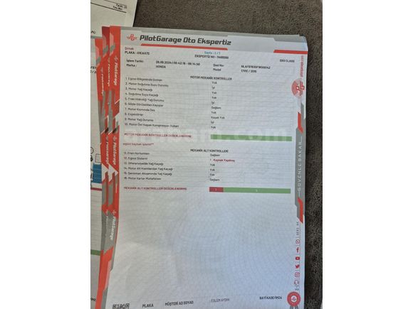 Sahibinden Honda Civic 1.6i VTEC Eco Elegance 2015 Model