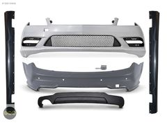 MERCEDES C SERİSİ W204 2007-10 İÇİN 2013 FACELIFT BODY KIT