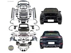 PORSCHE CAYENNE 2011-2014 İÇİN 2025 FACELIFT DÖNÜŞÜM SETİ