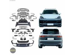 PORSCHE CAYENNE 2011-2014 İÇİN 2024 FACELIFT DÖNÜŞÜM SETİ