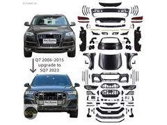 AUDİ Q7 2006-2012 İÇİN 2025 FACELİFT DÖNÜŞÜM SETİ RS Q7 BLACK