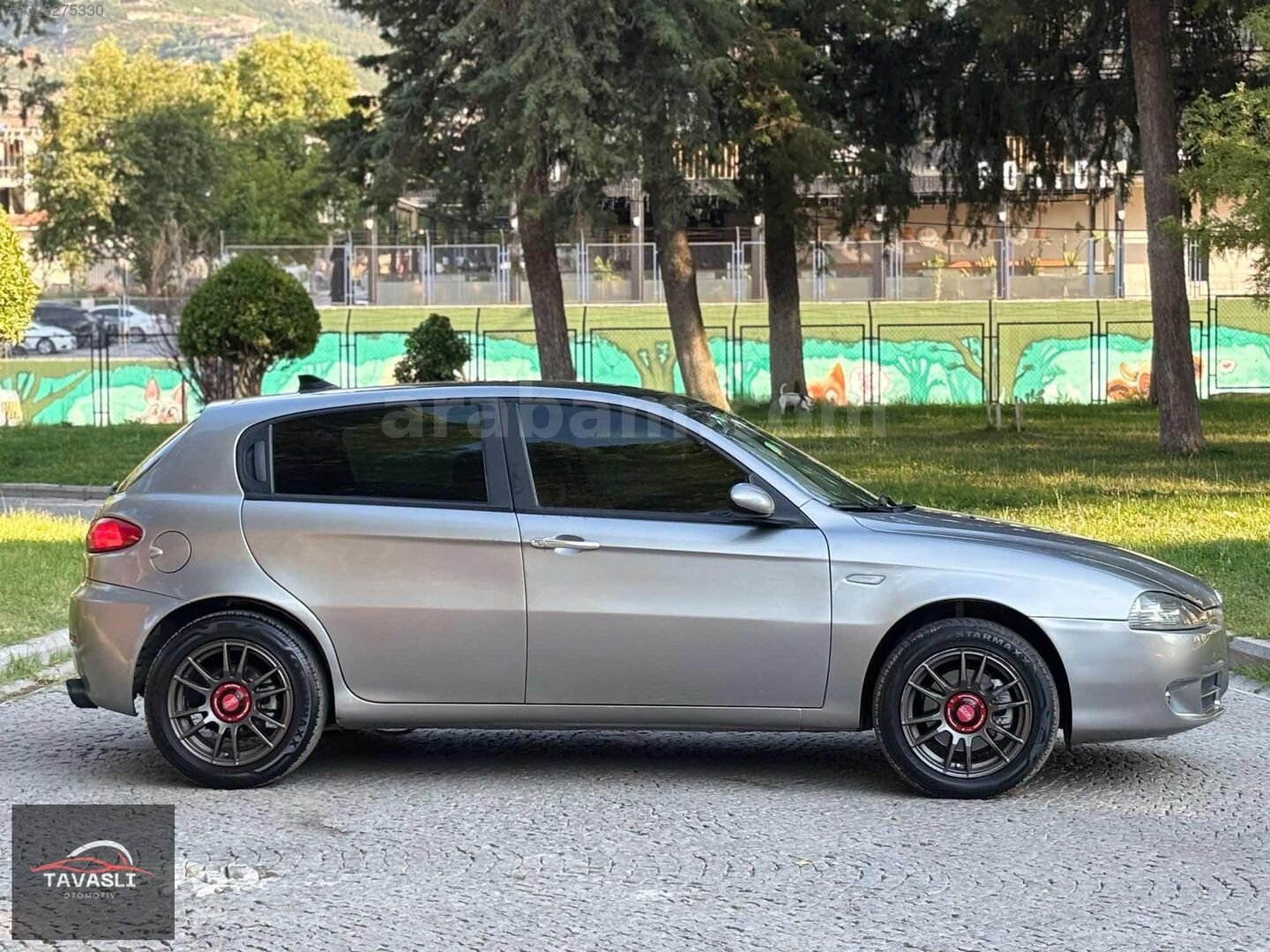 Galeriden Alfa Romeo 147 1.6 TS Distinctive 2006 Model Denizli 270.000 km Gri 5