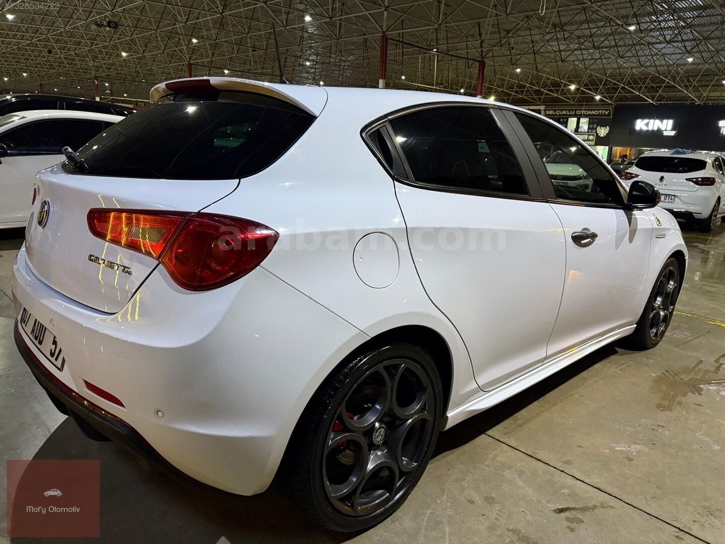 Galeriden Alfa Romeo Giulietta 1.6 JTD Super TCT 2016 Model Antalya 101.000 km Beyaz 5