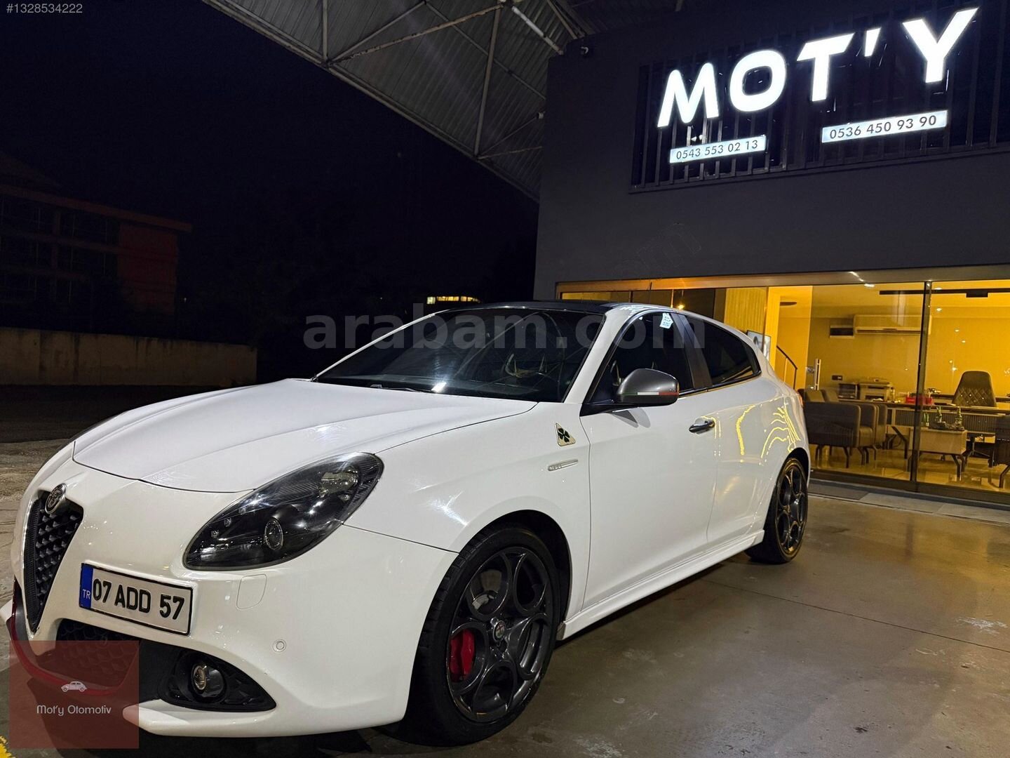 Galeriden Alfa Romeo Giulietta 1.6 JTD Super TCT 2016 Model Antalya 101.000 km Beyaz 1