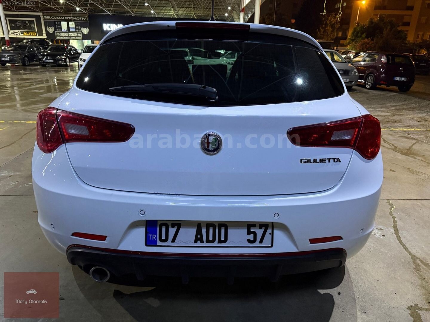 Galeriden Alfa Romeo Giulietta 1.6 JTD Super TCT 2016 Model Antalya 101.000 km Beyaz 6