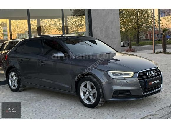 2020 AUDİ A3 35TFSI DYNAMİC CAM TAVANLI SERVİS BAKIMLI HATASIZ..