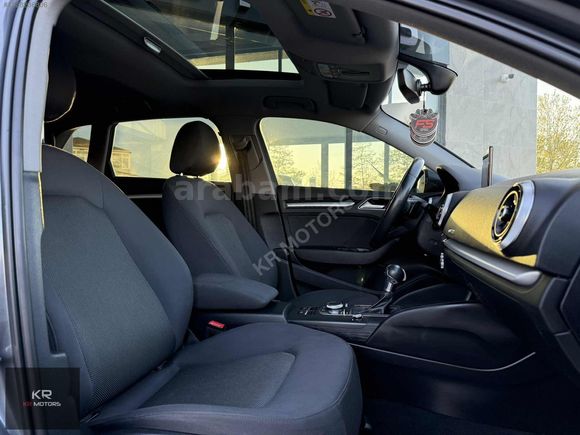 2020 AUDİ A3 35TFSI DYNAMİC CAM TAVANLI SERVİS BAKIMLI HATASIZ..