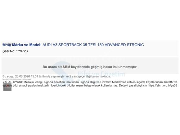 SEM'DEN BOYASIZ 2021 AUDI A3 ADVANCED HYBRİD 102 BİN KM'DE
