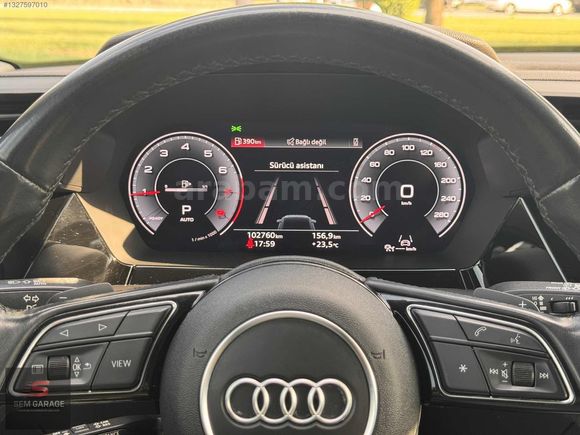 SEM'DEN BOYASIZ 2021 AUDI A3 ADVANCED HYBRİD 102 BİN KM'DE