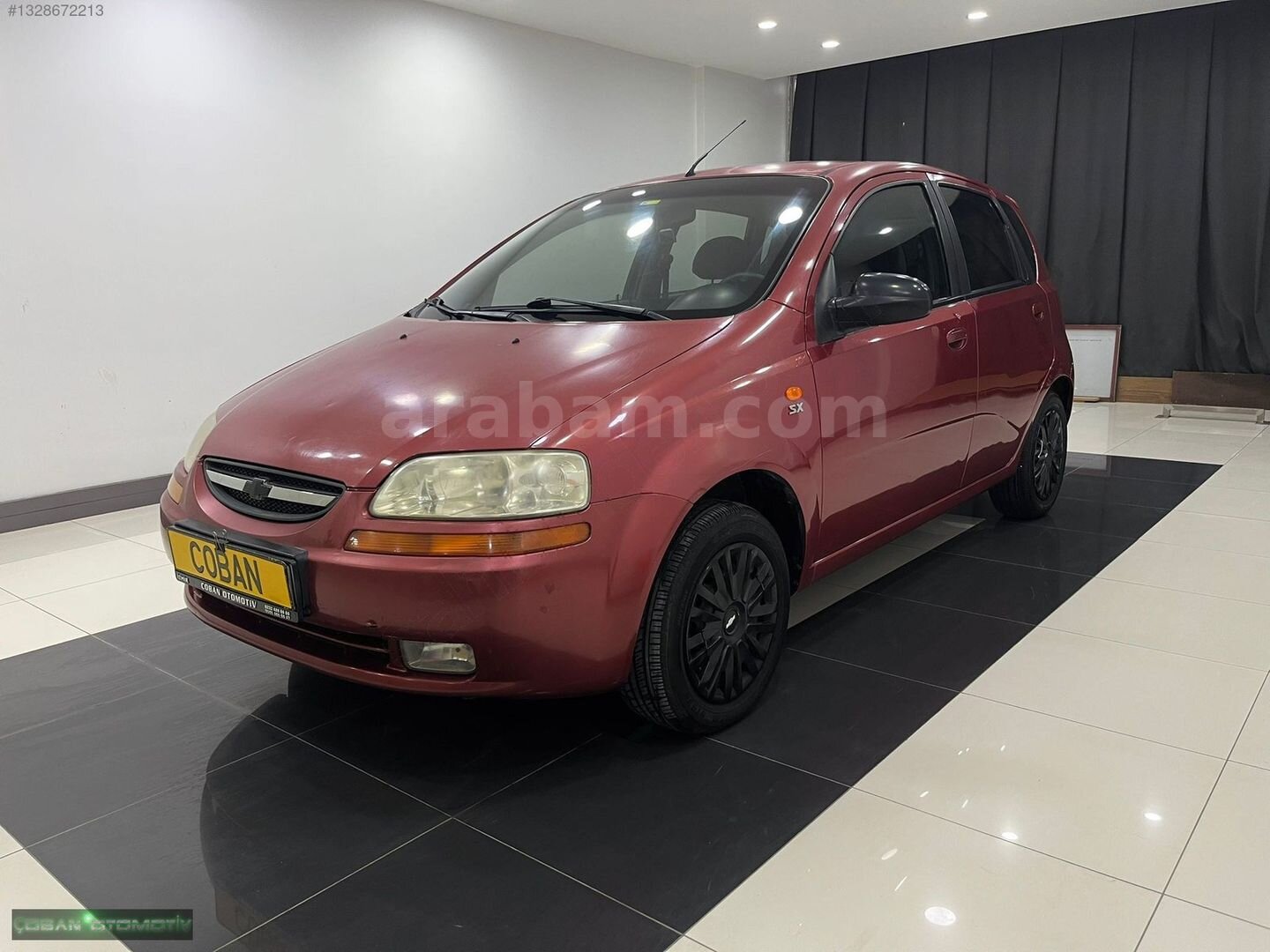Galeriden Chevrolet Kalos 1.4 SX 2005 Model İzmir 181.000 km Kırmızı 2