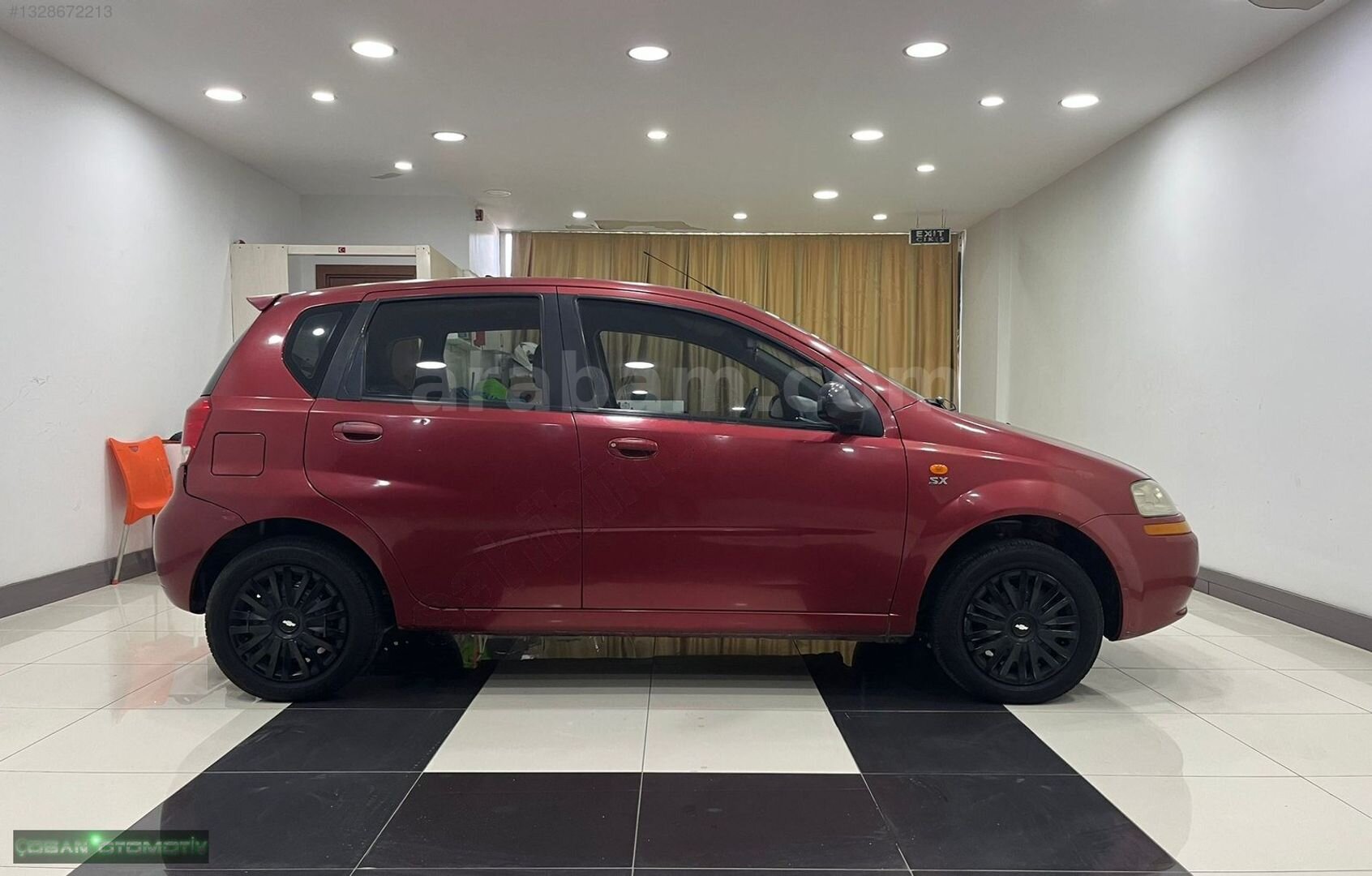 Galeriden Chevrolet Kalos 1.4 SX 2005 Model İzmir 181.000 km Kırmızı 7