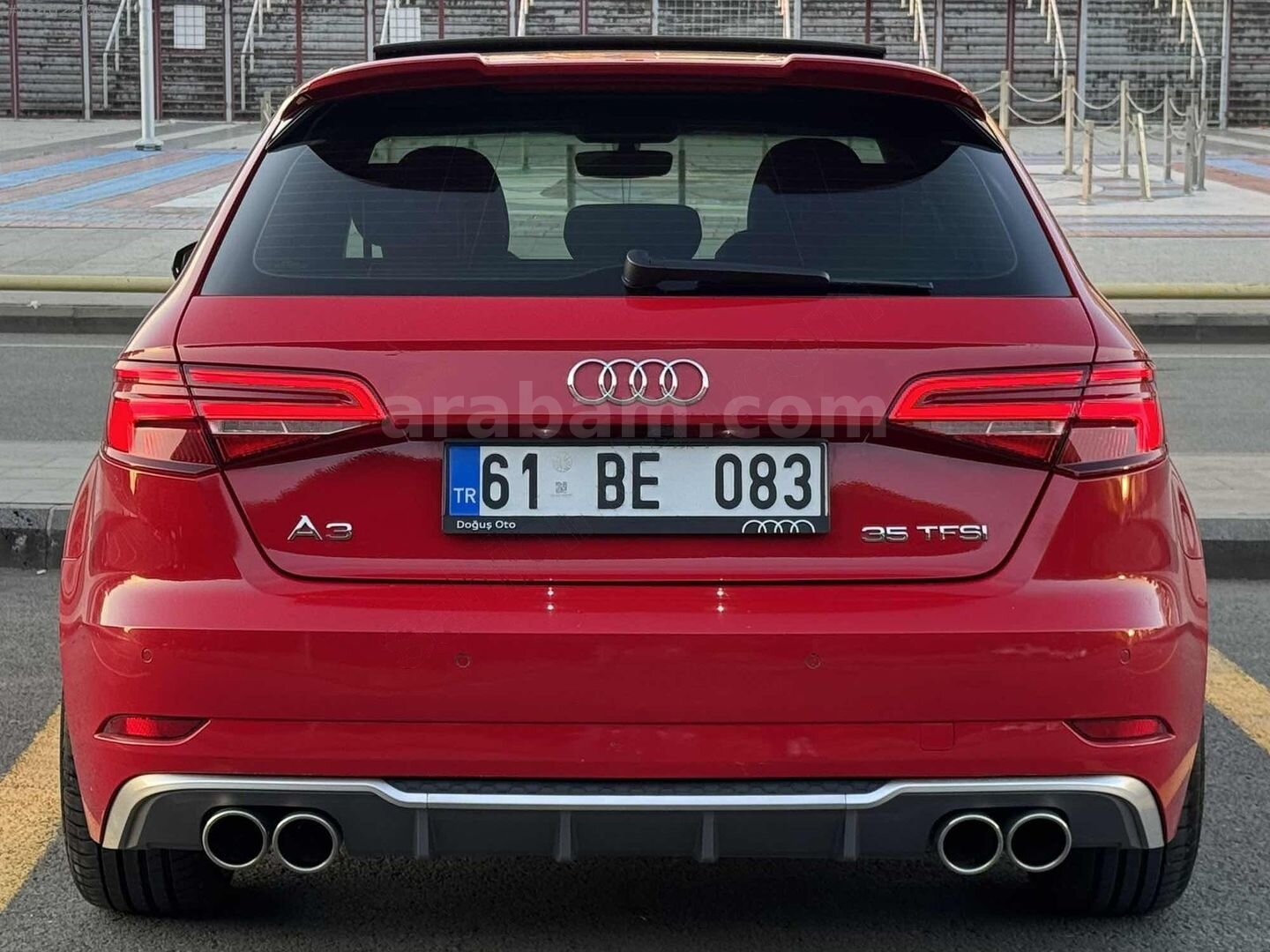Galeriden Audi A3 Sportback 35 TFSI Sport 2020 Model Trabzon 92.000 km Kırmızı 5