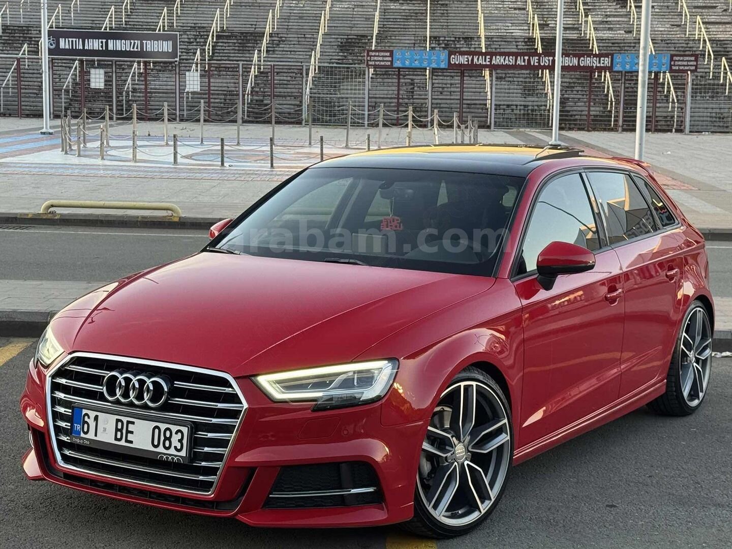 Galeriden Audi A3 Sportback 35 TFSI Sport 2020 Model Trabzon 92.000 km Kırmızı 3
