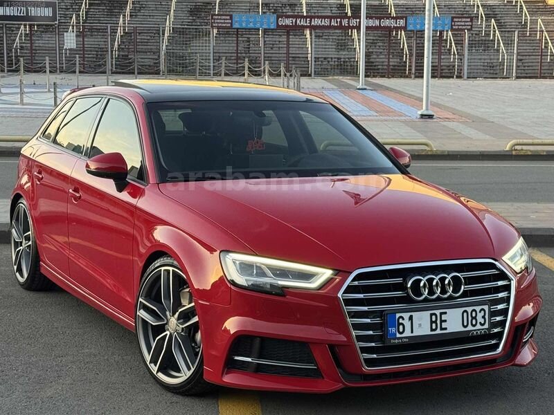 Galeriden Audi A3 Sportback 35 TFSI Sport 2020 Model Trabzon 92.000 km Kırmızı