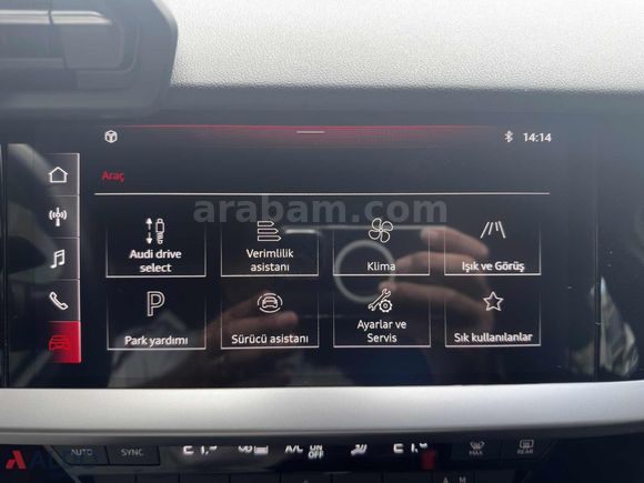Audi Yetkili Bayiden A3 Sportback Advanced 6965 kmde Boyasız