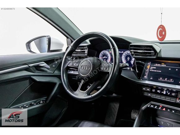 A&S MOTORS'DAN 2023 AUDİ A3 SPORTBACK ADVANCED 51 BİN KM HATASIZ
