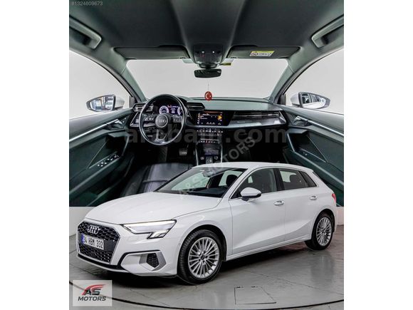 A&S MOTORS'DAN 2023 AUDİ A3 SPORTBACK ADVANCED 51 BİN KM HATASIZ