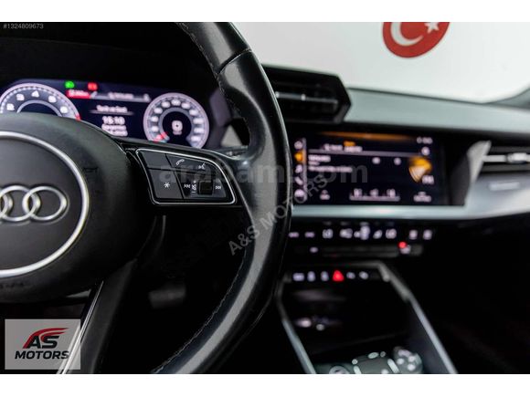 A&S MOTORS'DAN 2023 AUDİ A3 SPORTBACK ADVANCED 51 BİN KM HATASIZ