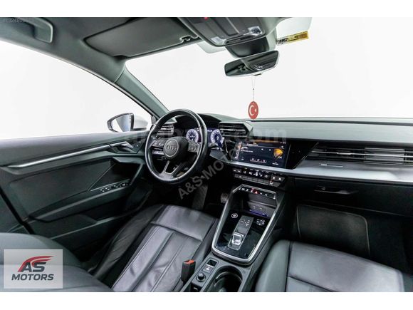 A&S MOTORS'DAN 2023 AUDİ A3 SPORTBACK ADVANCED 51 BİN KM HATASIZ