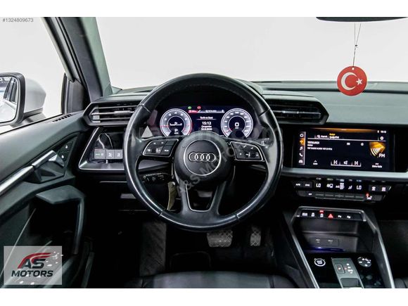 A&S MOTORS'DAN 2023 AUDİ A3 SPORTBACK ADVANCED 51 BİN KM HATASIZ