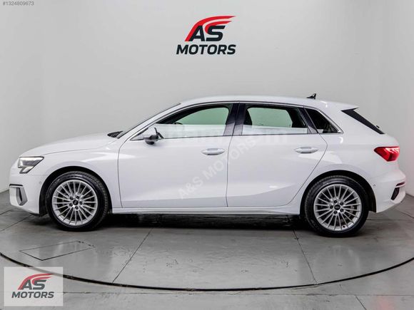 A&S MOTORS'DAN 2023 AUDİ A3 SPORTBACK ADVANCED 51 BİN KM HATASIZ