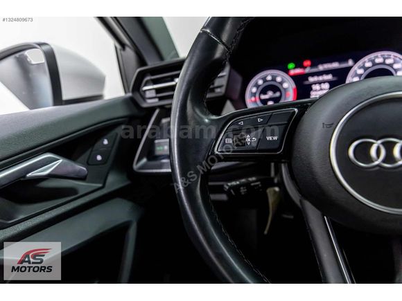 A&S MOTORS'DAN 2023 AUDİ A3 SPORTBACK ADVANCED 51 BİN KM HATASIZ