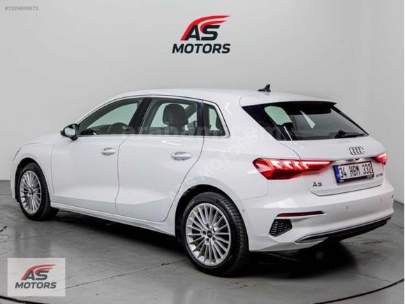 A&S MOTORS'DAN 2023 AUDİ A3 SPORTBACK ADVANCED 51 BİN KM HATASIZ