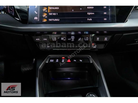 A&S MOTORS'DAN 2023 AUDİ A3 SPORTBACK ADVANCED 51 BİN KM HATASIZ