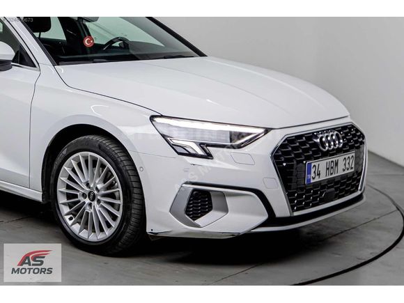 A&S MOTORS'DAN 2023 AUDİ A3 SPORTBACK ADVANCED 51 BİN KM HATASIZ