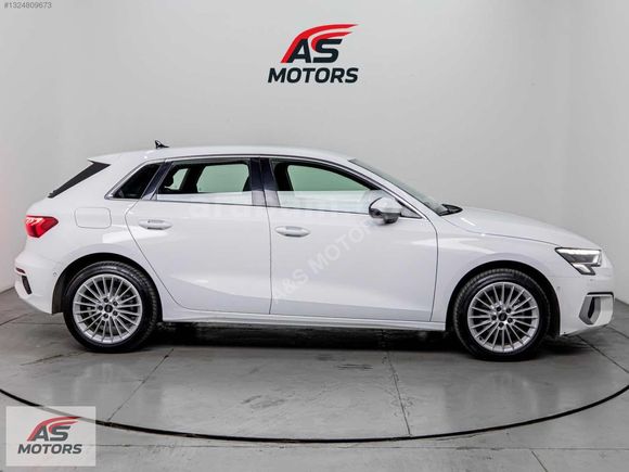 A&S MOTORS'DAN 2023 AUDİ A3 SPORTBACK ADVANCED 51 BİN KM HATASIZ