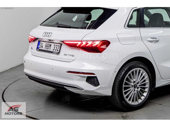 A&S MOTORS'DAN 2023 AUDİ A3 SPORTBACK ADVANCED 51 BİN KM HATASIZ