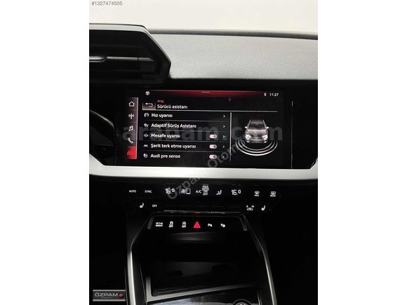 ÖZPAM 2.EL'DEN 2023 AUDİ A3 SPORTBACK 35 TFSI ADVANCED 150 BG