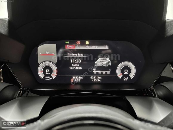 ÖZPAM 2.EL'DEN 2023 AUDİ A3 SPORTBACK 35 TFSI ADVANCED 150 BG