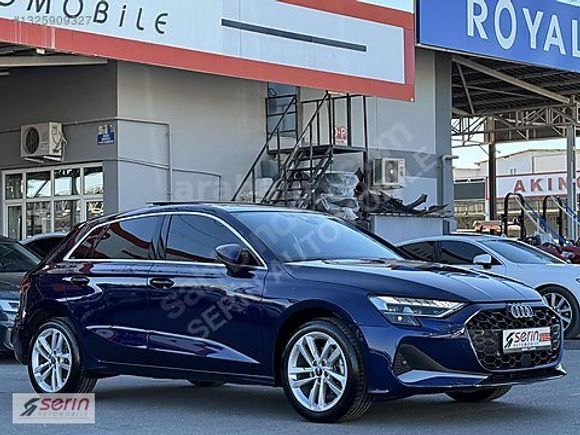 SERİN AUTO 2024 A3 HB ADVANCED/CAMTAVAN/TABA DERİ/HATASIZ/BOYASZ