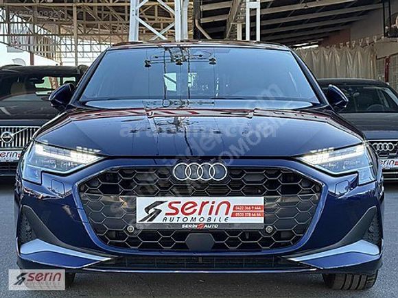 SERİN AUTO 2024 A3 HB ADVANCED/CAMTAVAN/TABA DERİ/HATASIZ/BOYASZ