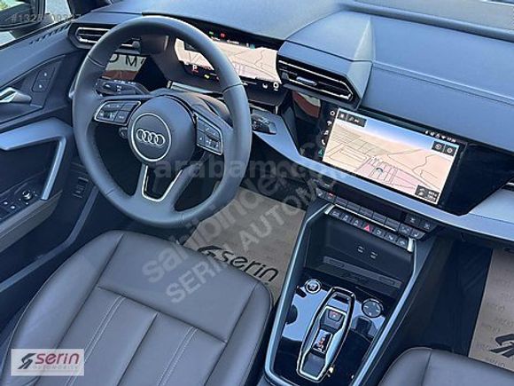 SERİN AUTO 2024 A3 HB ADVANCED/CAMTAVAN/TABA DERİ/HATASIZ/BOYASZ