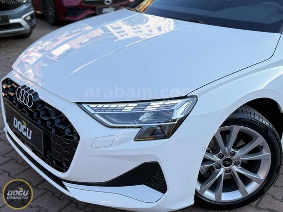15.000 KM' de 2025 AUDİ A3 35 TFSİ ADVANCED HATASIZ