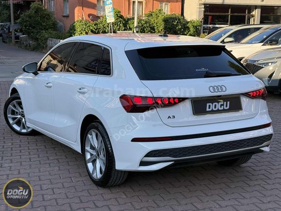 15.000 KM' de 2025 AUDİ A3 35 TFSİ ADVANCED HATASIZ