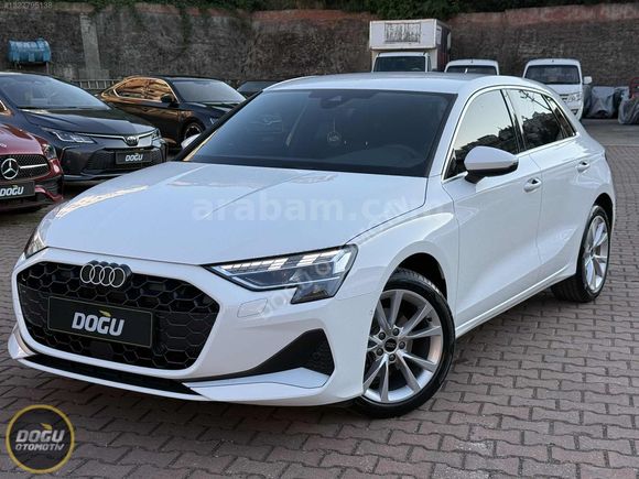 15.000 KM' de 2025 AUDİ A3 35 TFSİ ADVANCED HATASIZ