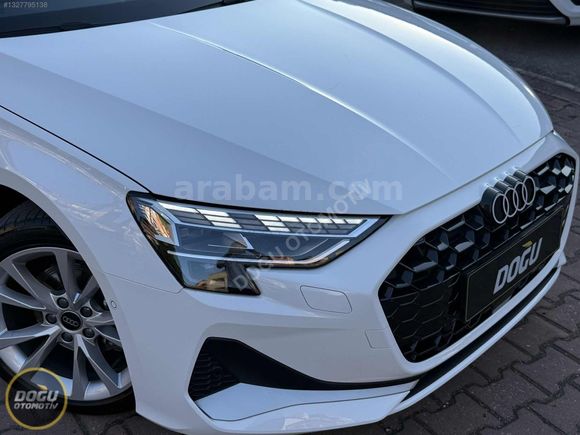 15.000 KM' de 2025 AUDİ A3 35 TFSİ ADVANCED HATASIZ