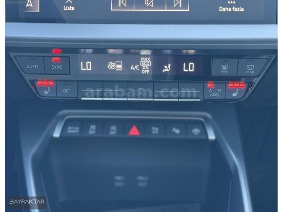 BAYRAKTAR'DAN 2025 AUDI A3 SPORTBACK 35TFSI ADVANCED CAM TAVANLI