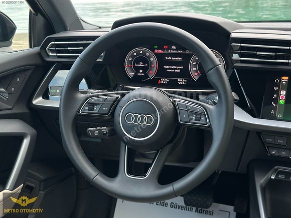 2025 MODEL 6 BİN KM AUDİ A3 35 TFSI MHEV ADVANCED SEDAN HATASIZ