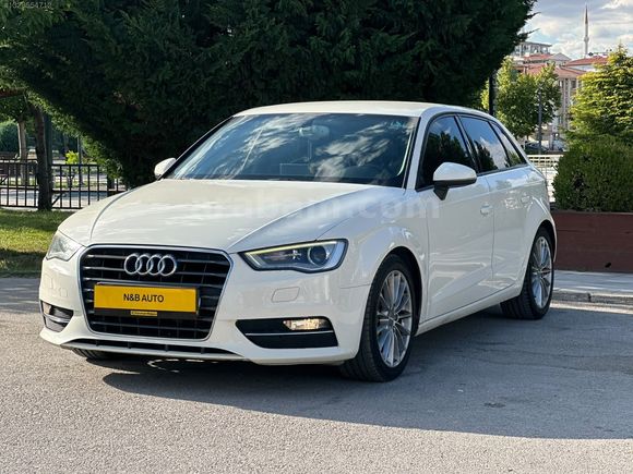 N&B'DEN DEĞİŞENSİZ 2013 AUDİ A3 AMBİTİON OTOMATİK
