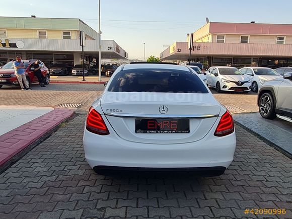 2017 MERCEDES C200 D COMFORT SUNROOFLU 133 BİNDE EMSALSİZ