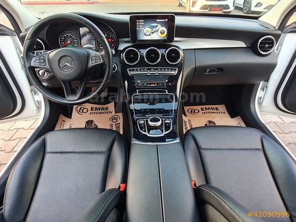 2017 MERCEDES C200 D COMFORT SUNROOFLU 133 BİNDE EMSALSİZ